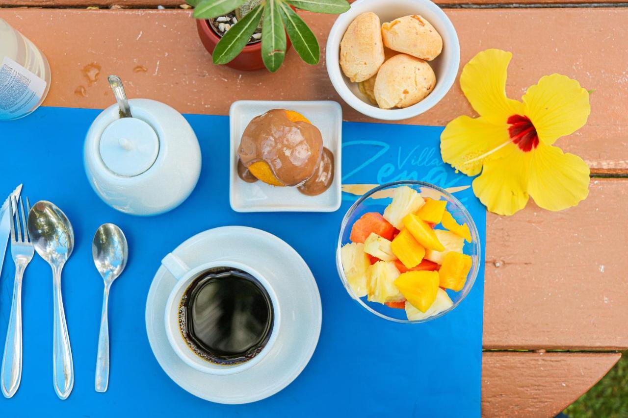 Pousada Villa Zena - Frente Ao Mar - Pe Na Areia Porto Seguro Ngoại thất bức ảnh