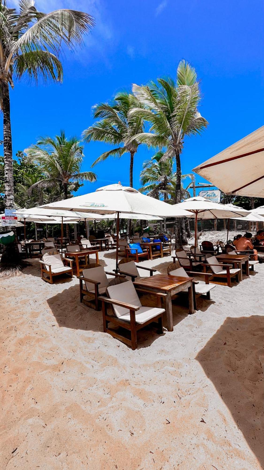 Pousada Villa Zena - Frente Ao Mar - Pe Na Areia Porto Seguro Ngoại thất bức ảnh
