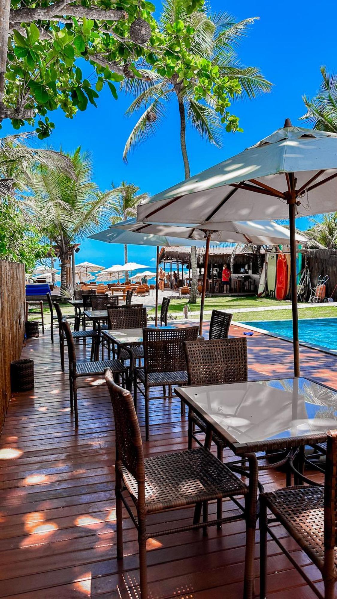 Pousada Villa Zena - Frente Ao Mar - Pe Na Areia Porto Seguro Ngoại thất bức ảnh