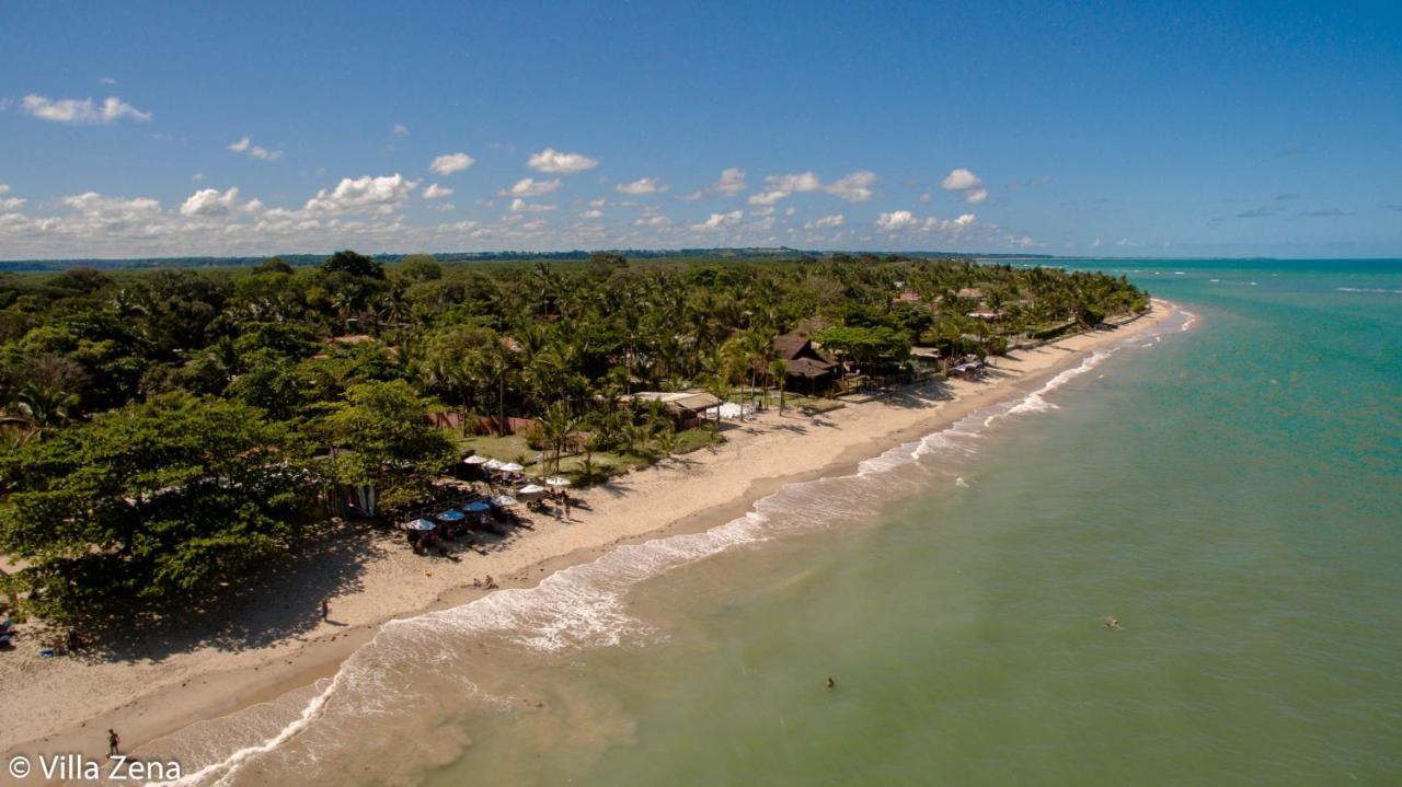 Pousada Villa Zena - Frente Ao Mar - Pe Na Areia Porto Seguro Ngoại thất bức ảnh
